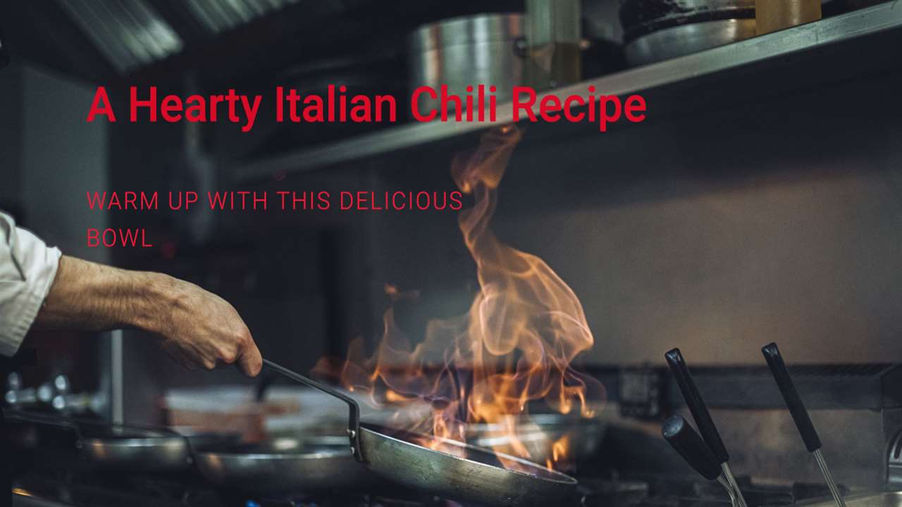 Carino's Italian Chili Recipe