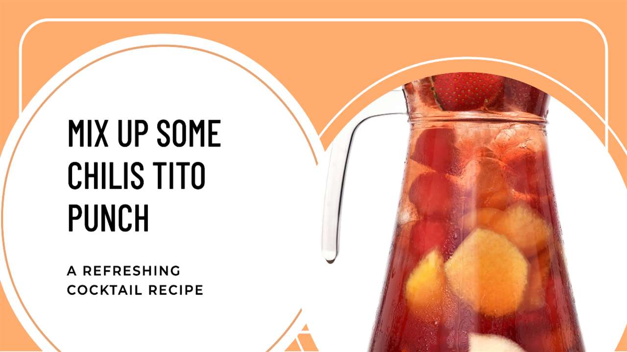 Chilis Tito Punch Recipe